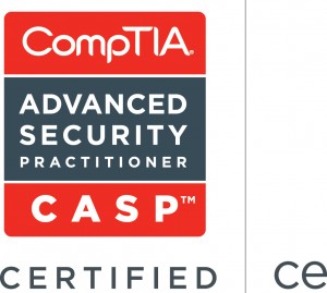 CompTIA Advanced Security Practitioner (CASP) Certified Logo